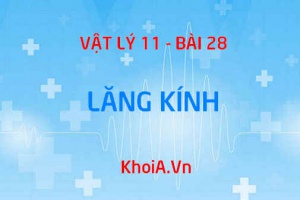 Cấu tạo của lăng kính, Các công thức lăng kính và ứng dụng của lăng kính - Vật lý 11 bài 28